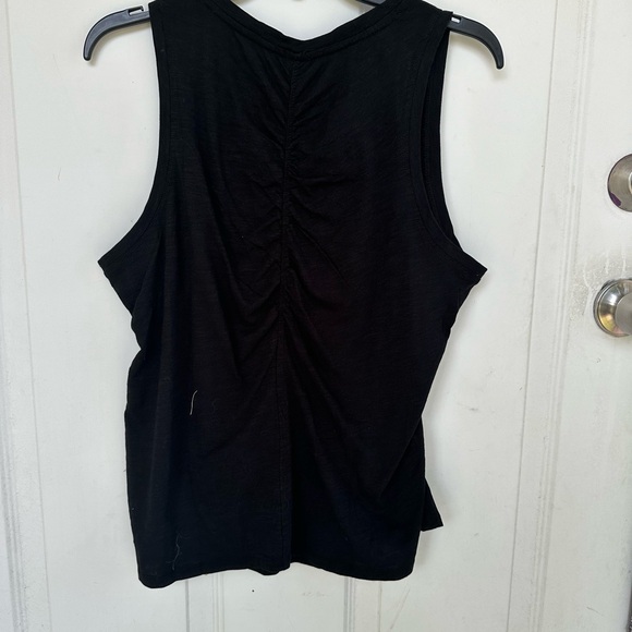 RBX Slub tank w Ruching at sides and center back size large - Picture 4 of 7